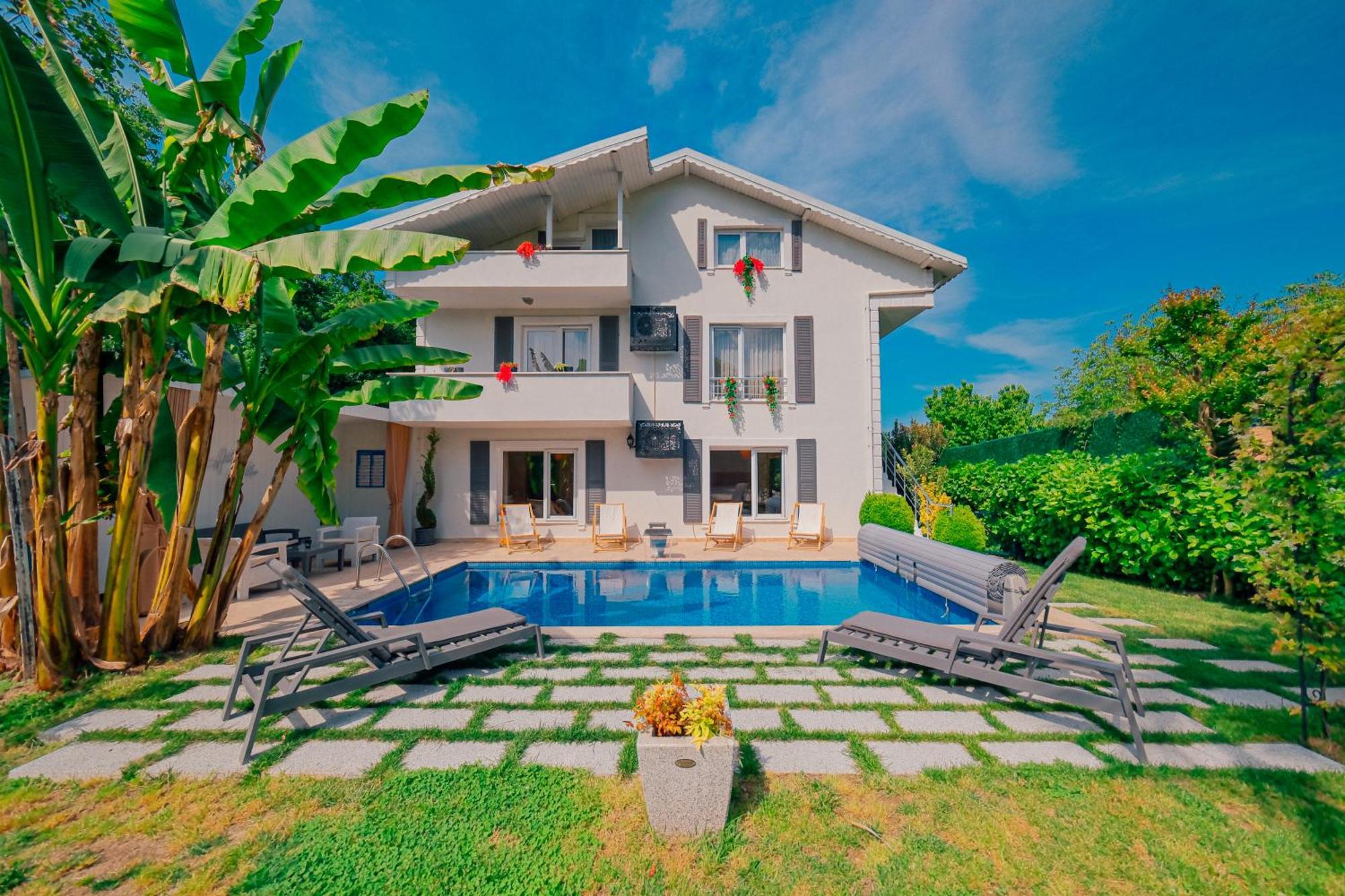 ספנג'ה Villa Atlas Muhafazakar Havuzlu, Mustakil Genis Bahceli מראה חיצוני תמונה