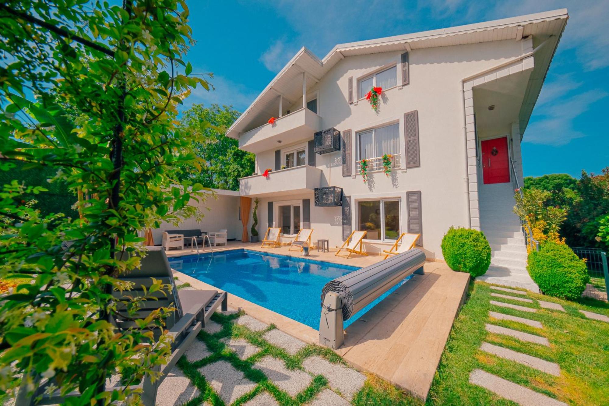 ספנג'ה Villa Atlas Muhafazakar Havuzlu, Mustakil Genis Bahceli מראה חיצוני תמונה