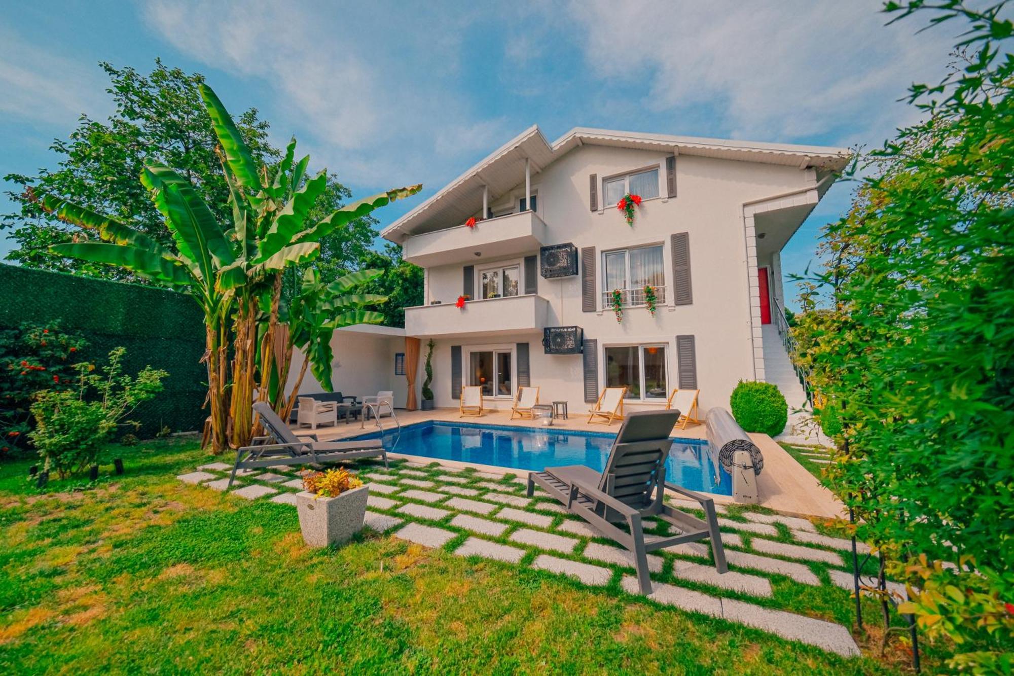 ספנג'ה Villa Atlas Muhafazakar Havuzlu, Mustakil Genis Bahceli מראה חיצוני תמונה