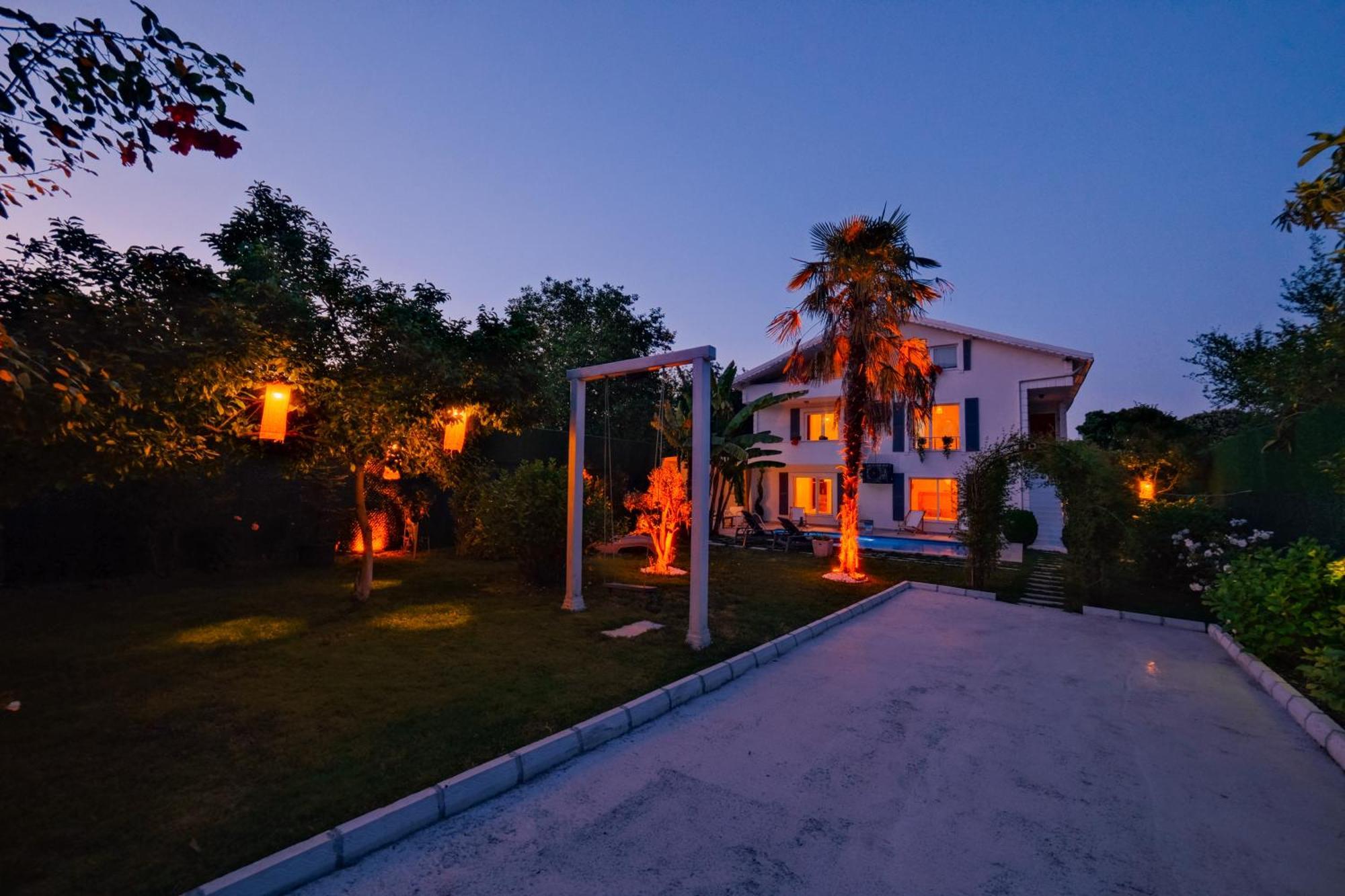 ספנג'ה Villa Atlas Muhafazakar Havuzlu, Mustakil Genis Bahceli מראה חיצוני תמונה